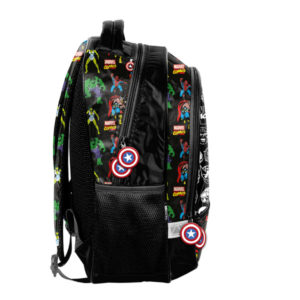 Marvel Bosszúállók ergonomikus iskolatáska, hátizsák BLACK – Paso