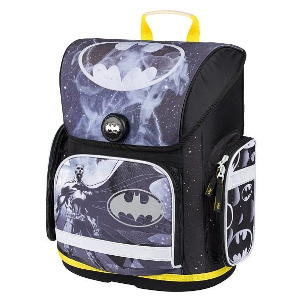 BAAGL Batman ergonomikus iskolatáska Fidlock csatos – Storm