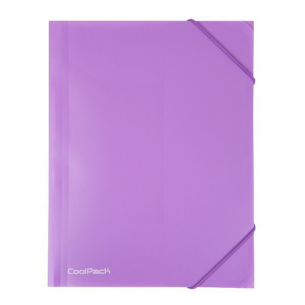 Coolpack PP gumis mappa A4-es – Powder Purple