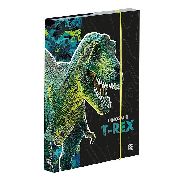 OXYBAG dinoszauruszos füzetbox A5 – Green T-REX