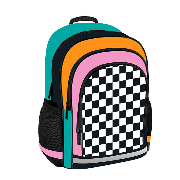 Starpak ergonomikus iskolatáska, hátizsák – Colour Block