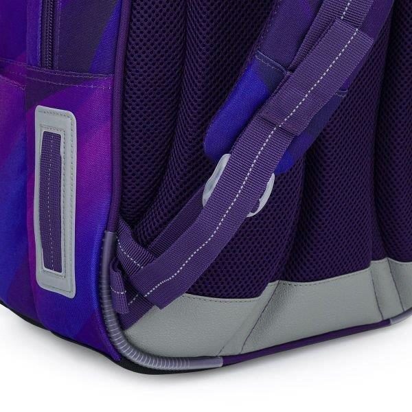 TOPGAL ergonomikus iskolatáska hátizsák CODA – Purple Waves